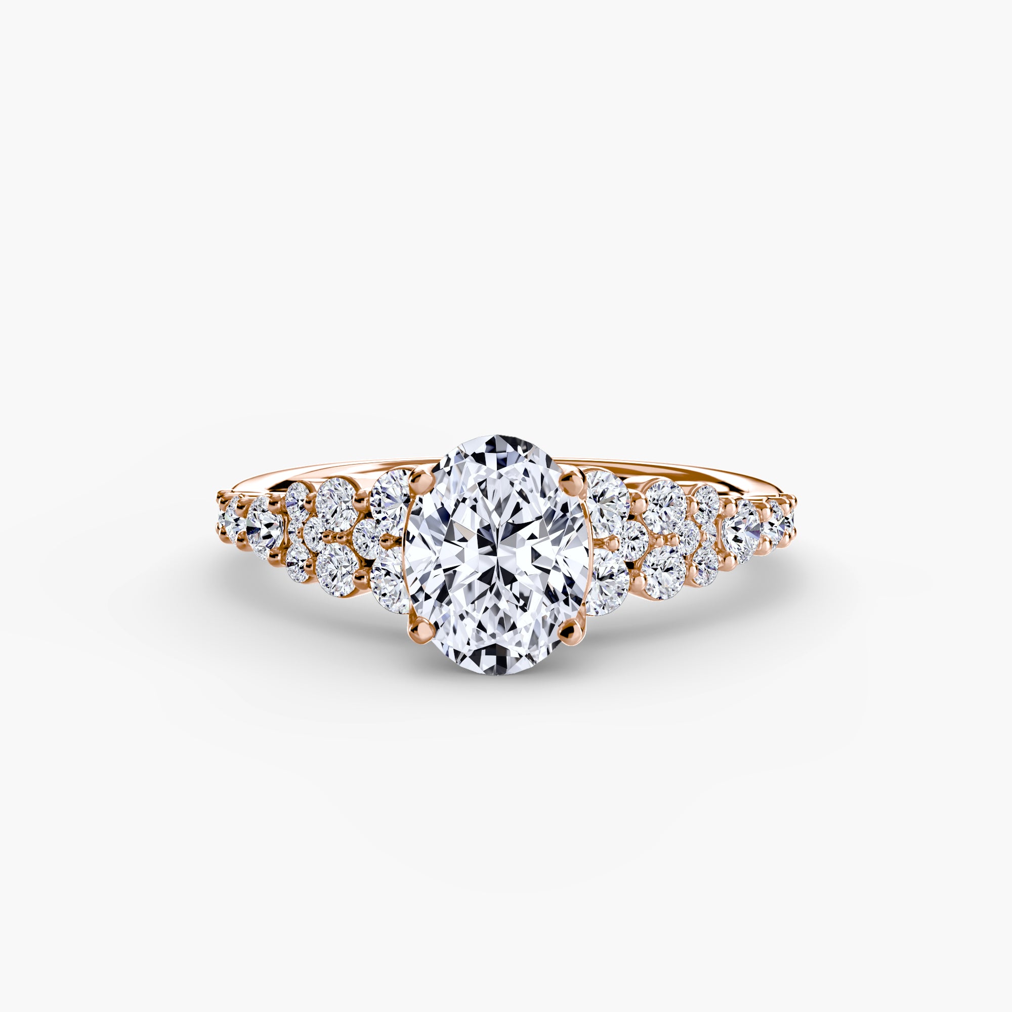Oval Celestial Cluster Setting