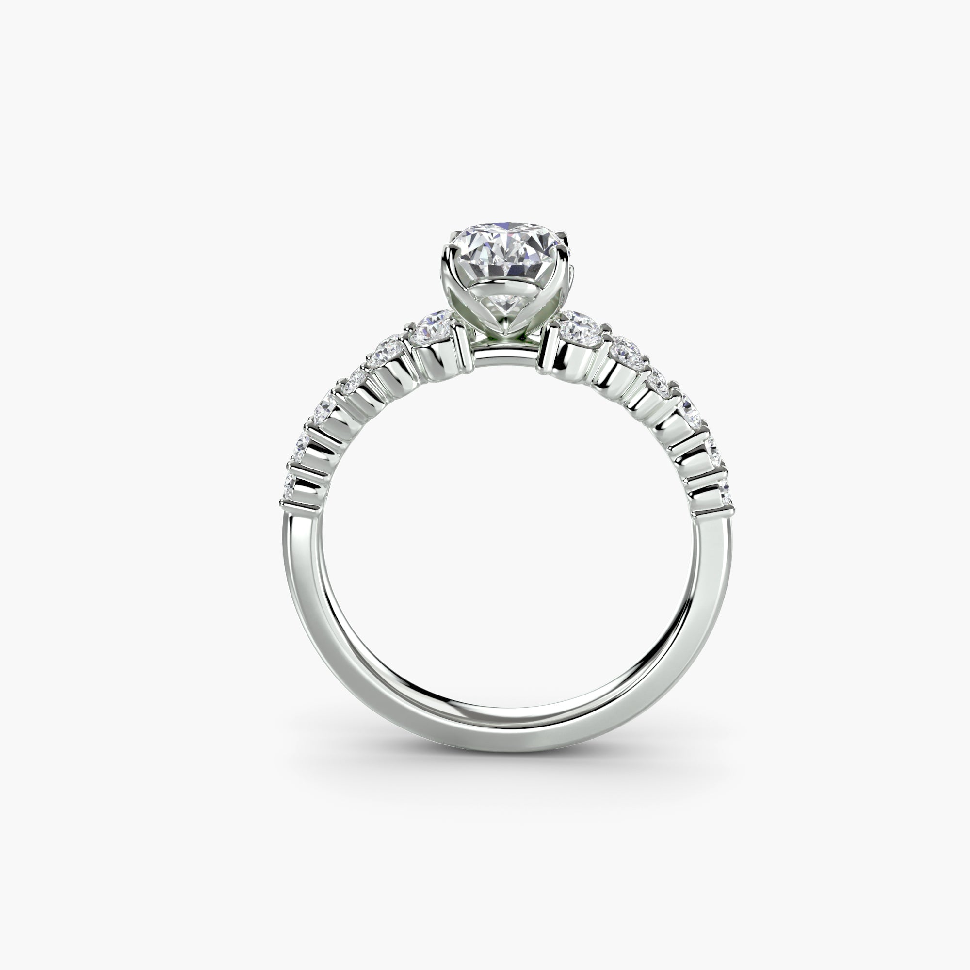 Oval Celestial Cluster Setting